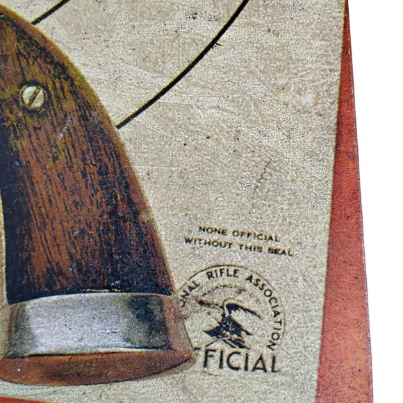 🧨 Original American Rifleman Metal Sign 🔫 NRA Stevens USA - Picture 7 of 14